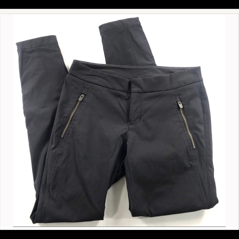 Athleta Wander Stash Pocket Skinny Pants Grey 4